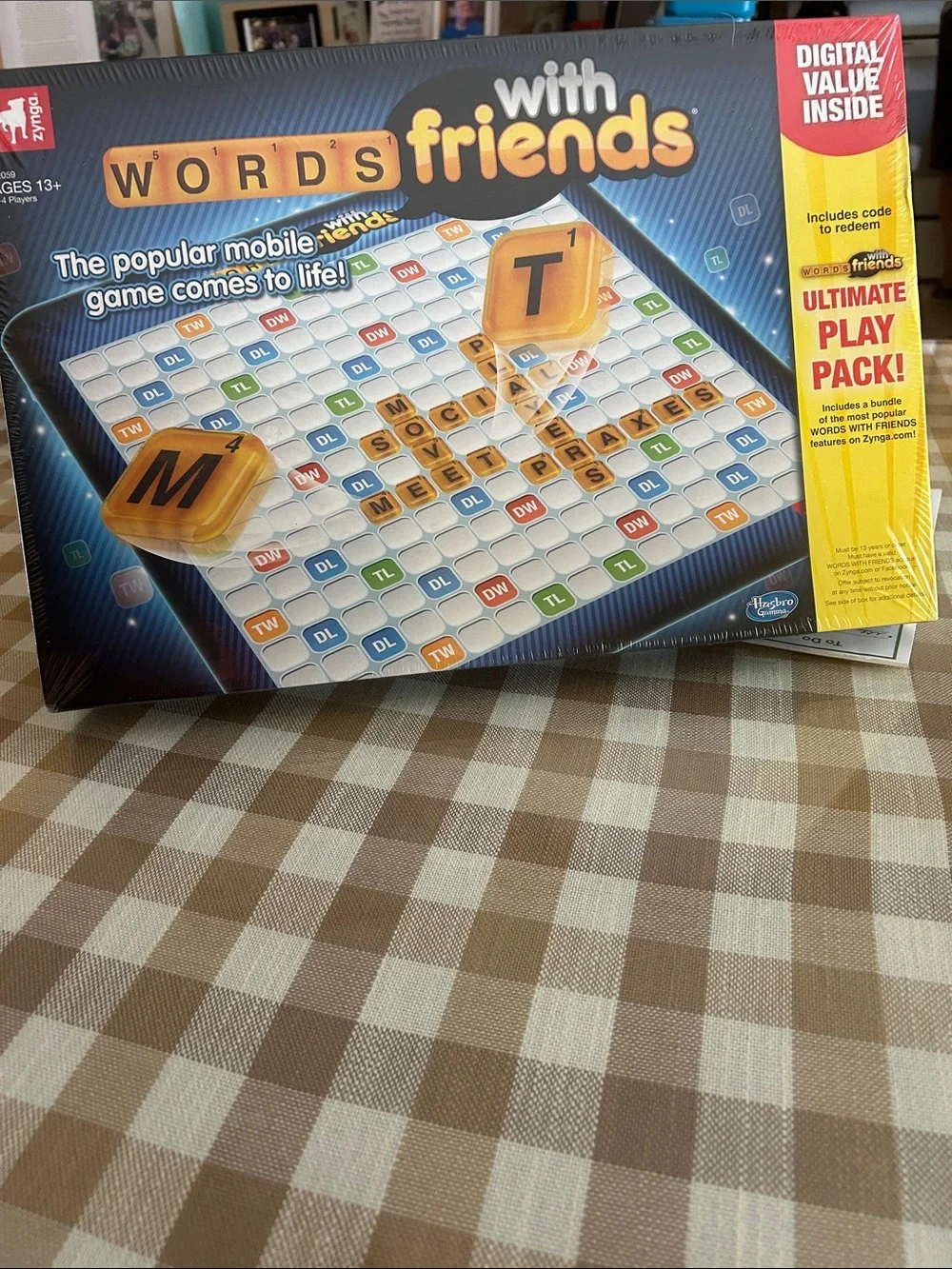 NWT Hasbro Words With Friends Board Game